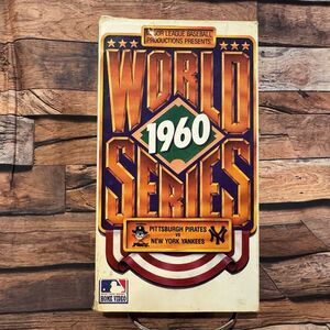 1960 World Series VHS Pittsburgh Pirates vs New York Yankees MLB Baseball Video